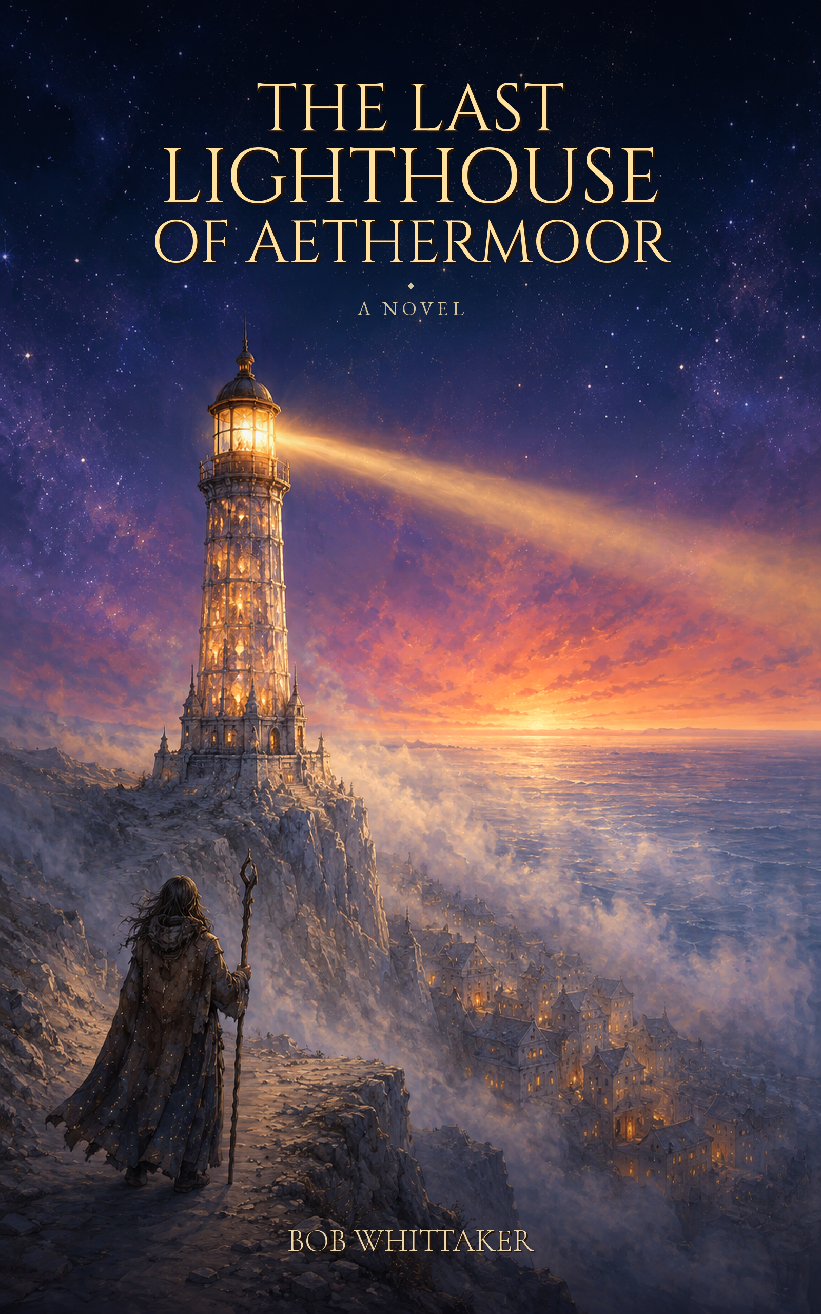 The Last Lighthouse of Aethermoor — Book cover